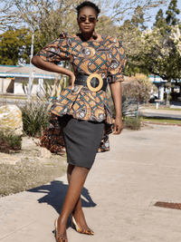 Tygga Peplum Top
