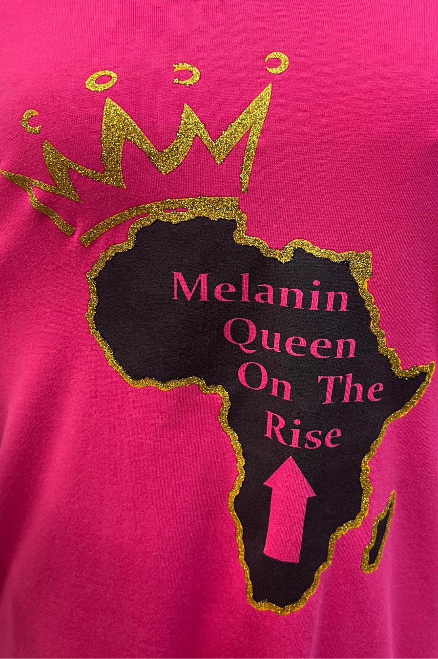 Melanin Queen On The Rise T-Shirt