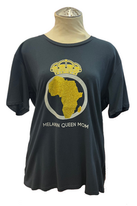 Melanin Queen Mom T-Shirt