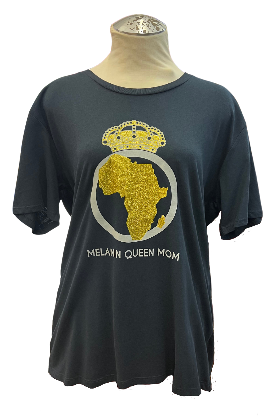 Melanin Queen Mom T-Shirt