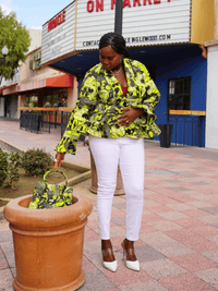 Ziffa Peplum Top