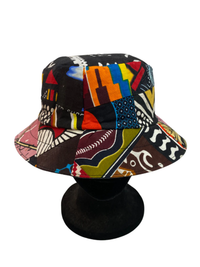 Novo African Patchwork Bucket Hat