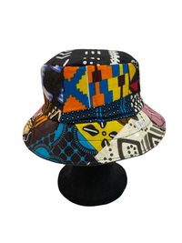 Novo African Patchwork Bucket Hat