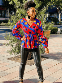 Milika Peplum Top