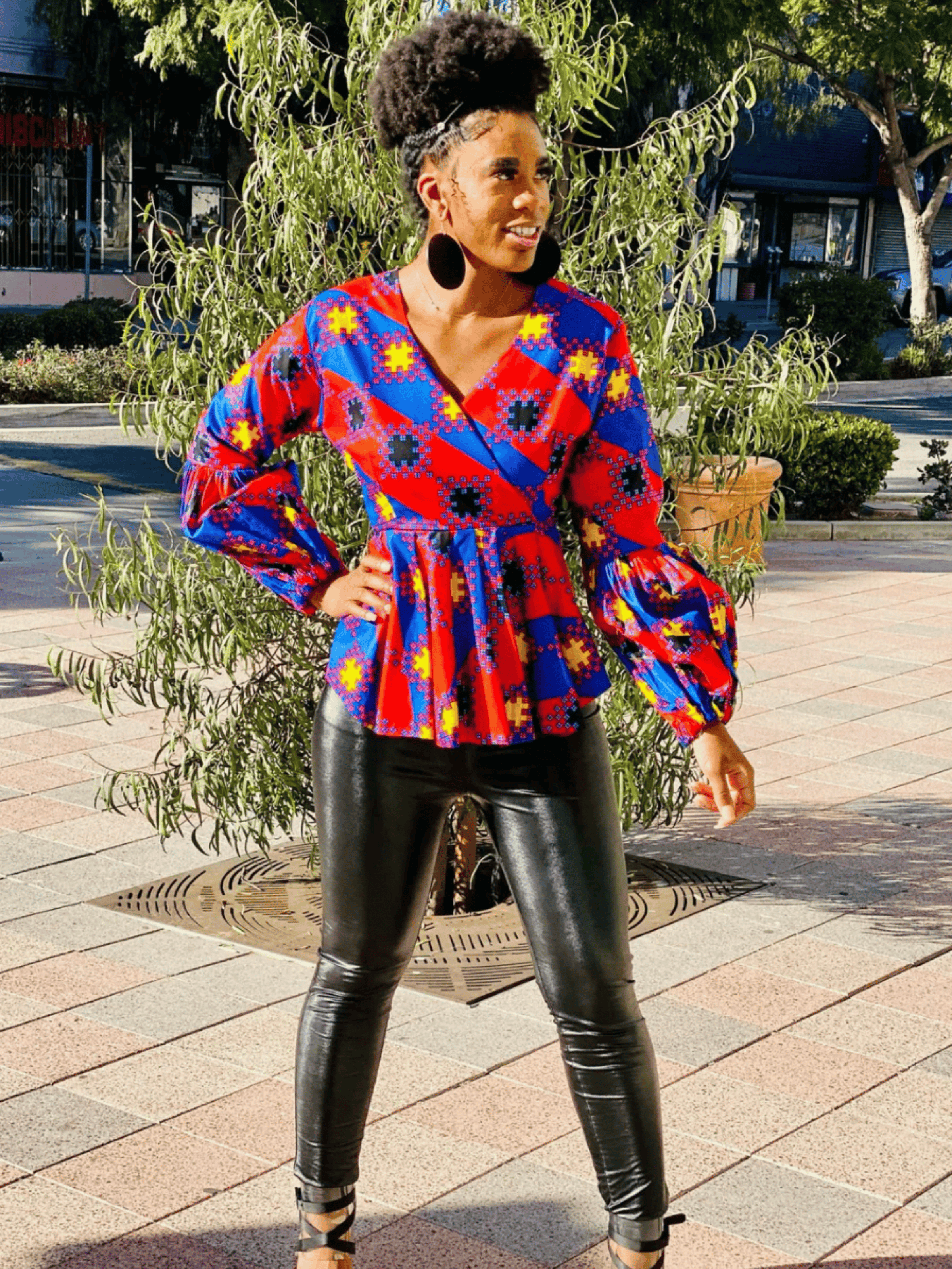 Milika Peplum Top