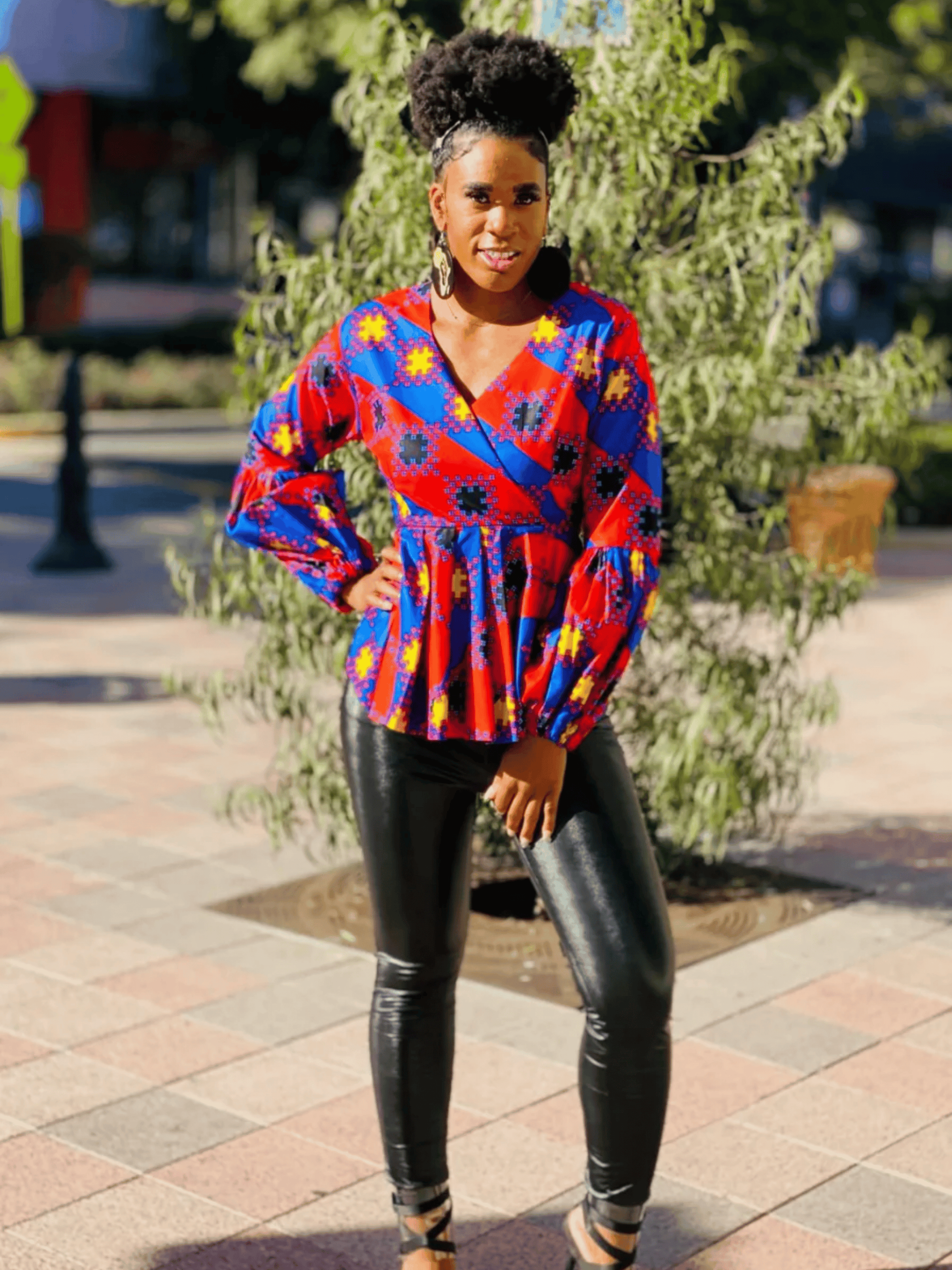Milika Peplum Top