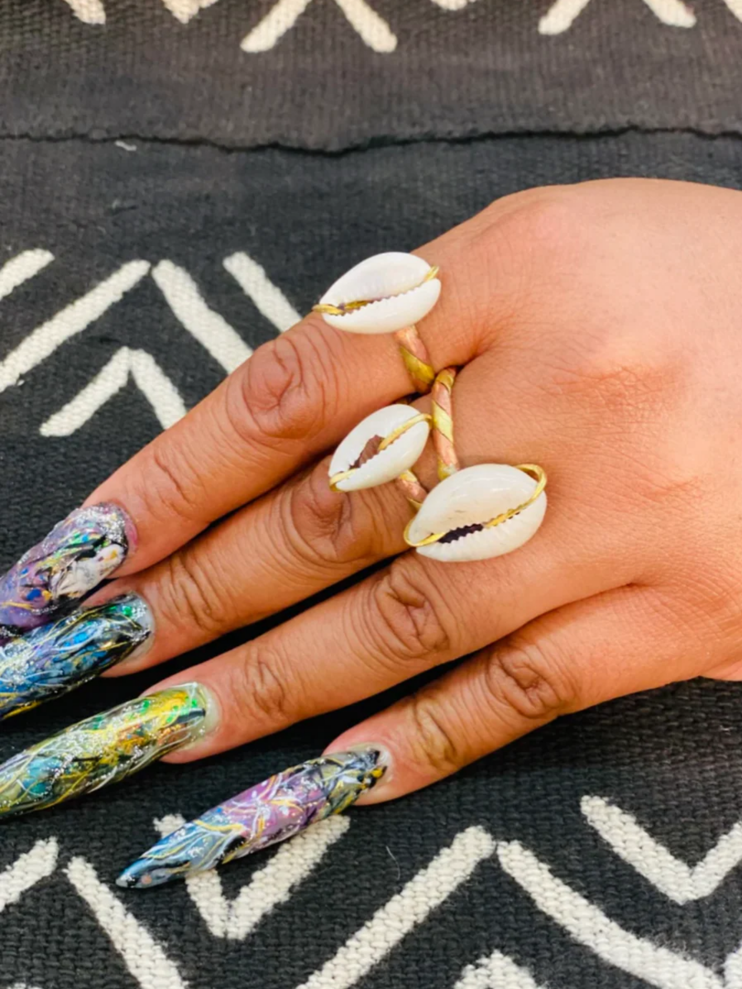 Bague cauri