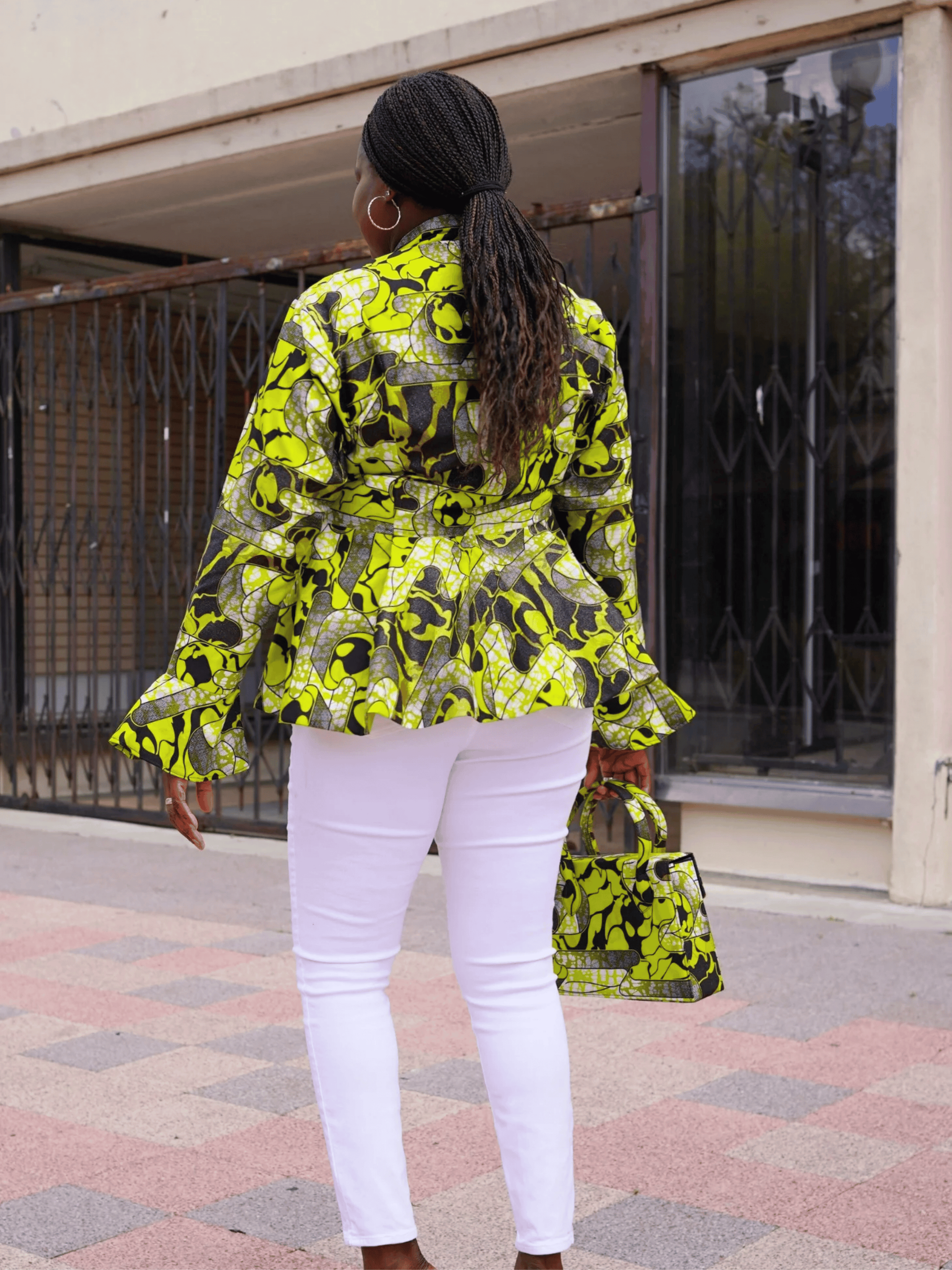 Ziffa Peplum Top