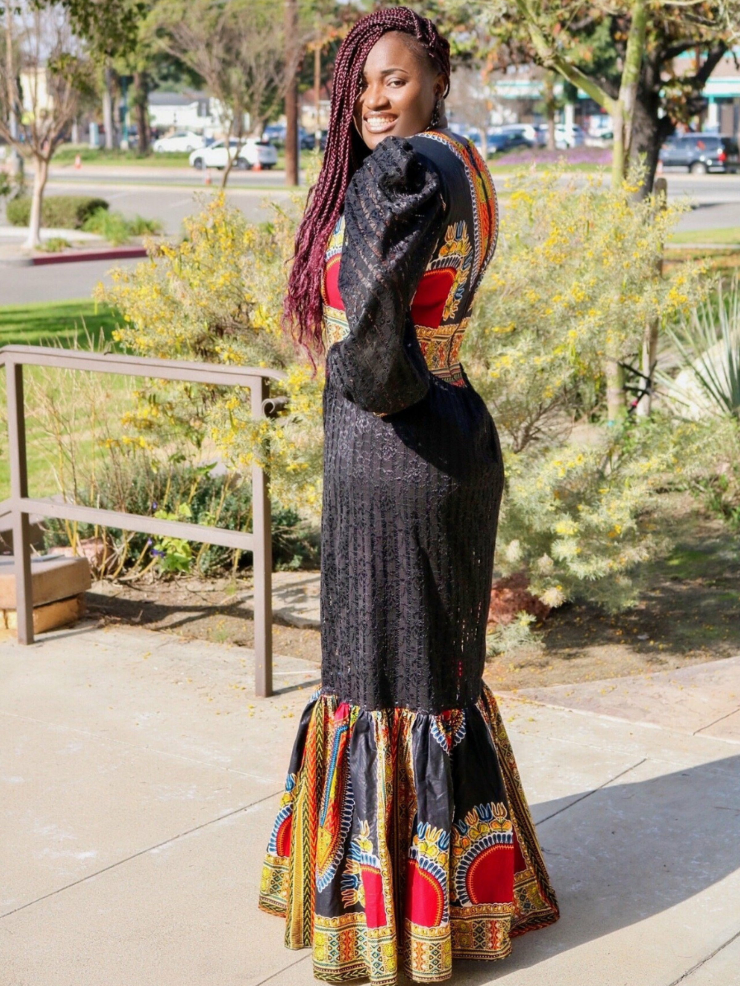 Dashie Black Long Dress