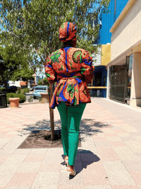 Jara Peplum Top
