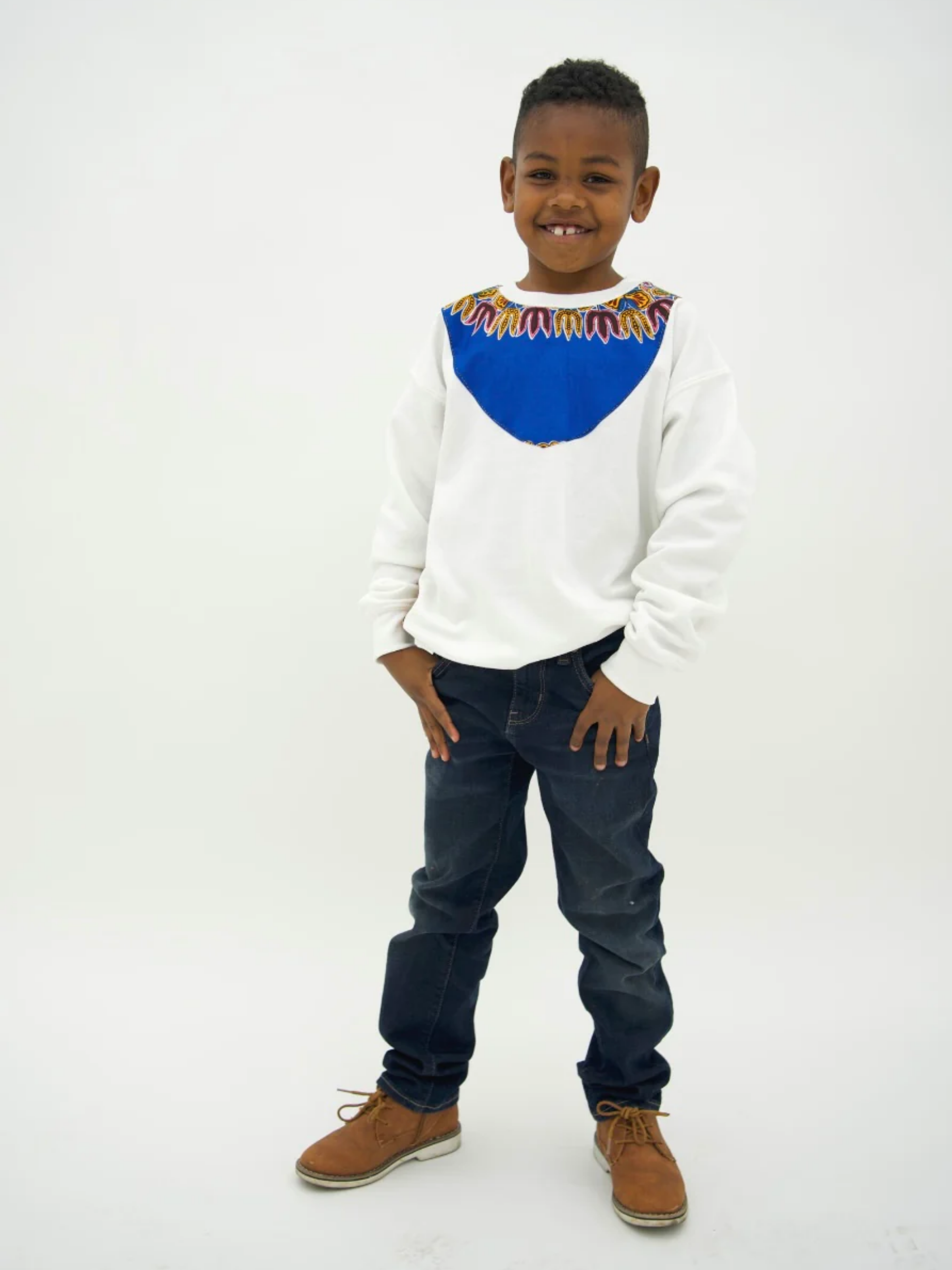 Blanc Unisex Dashiki Sweatshirt