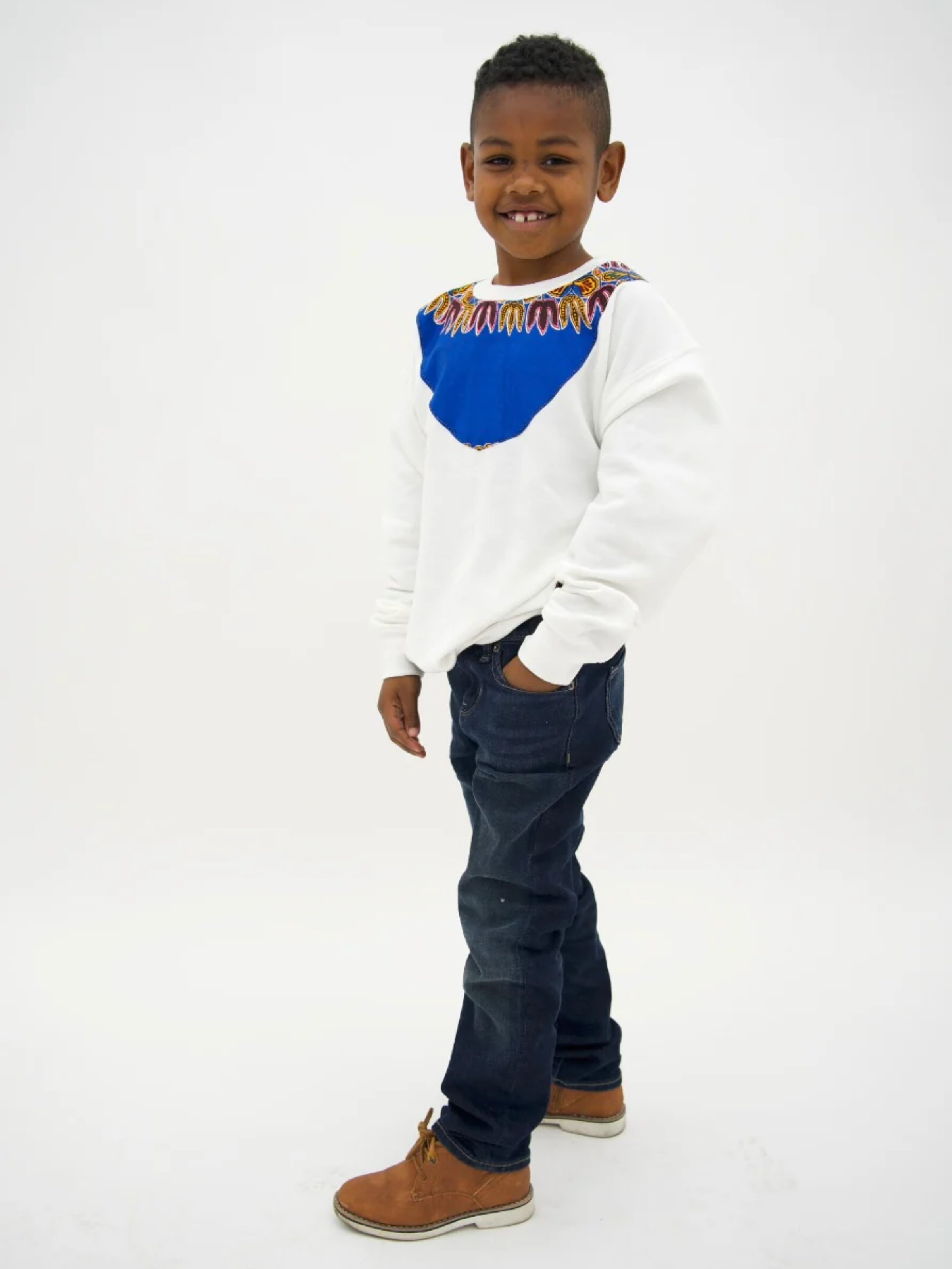 Blanc Unisex Dashiki Sweatshirt
