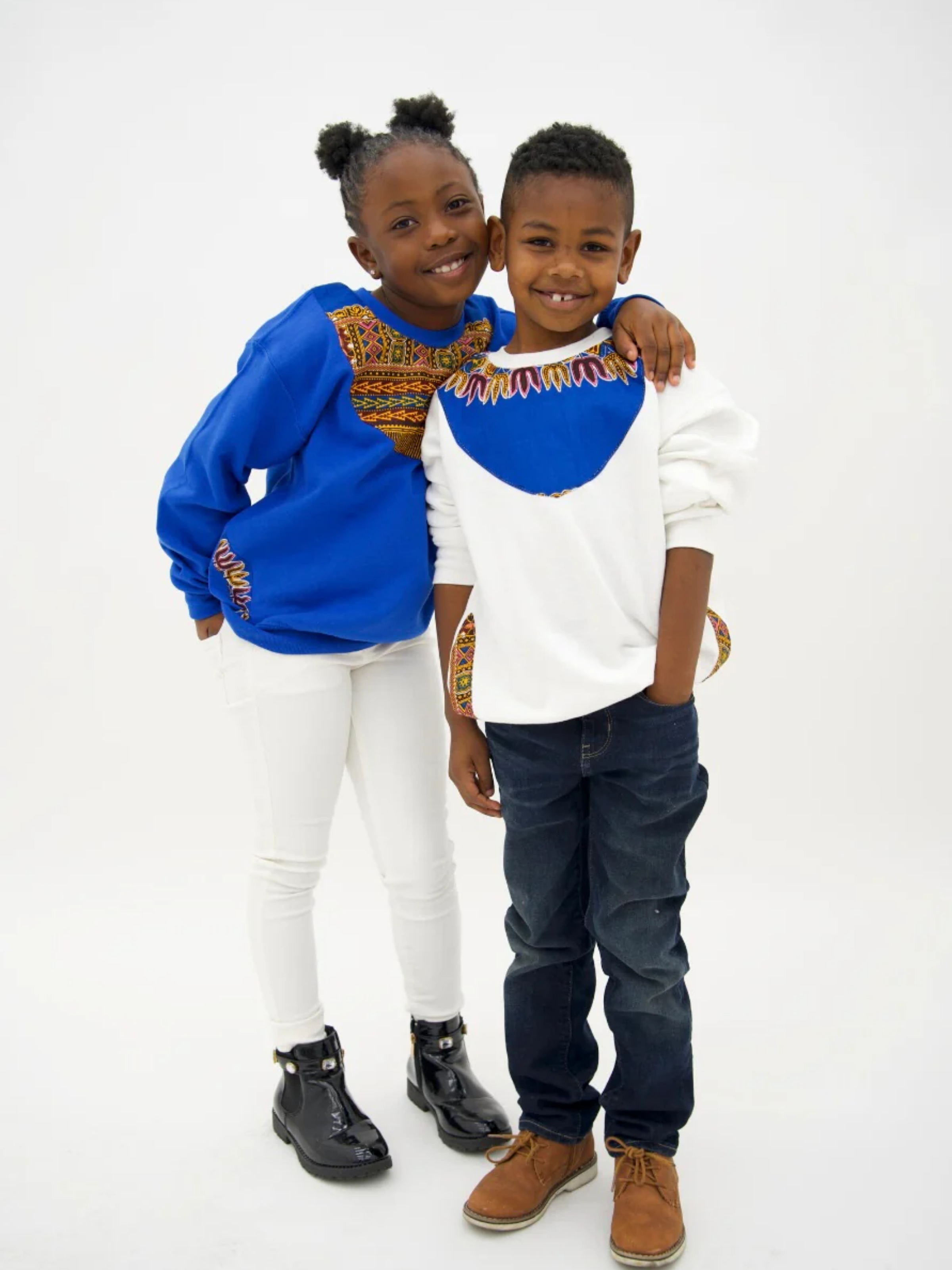 Blanc Unisex Dashiki Sweatshirt