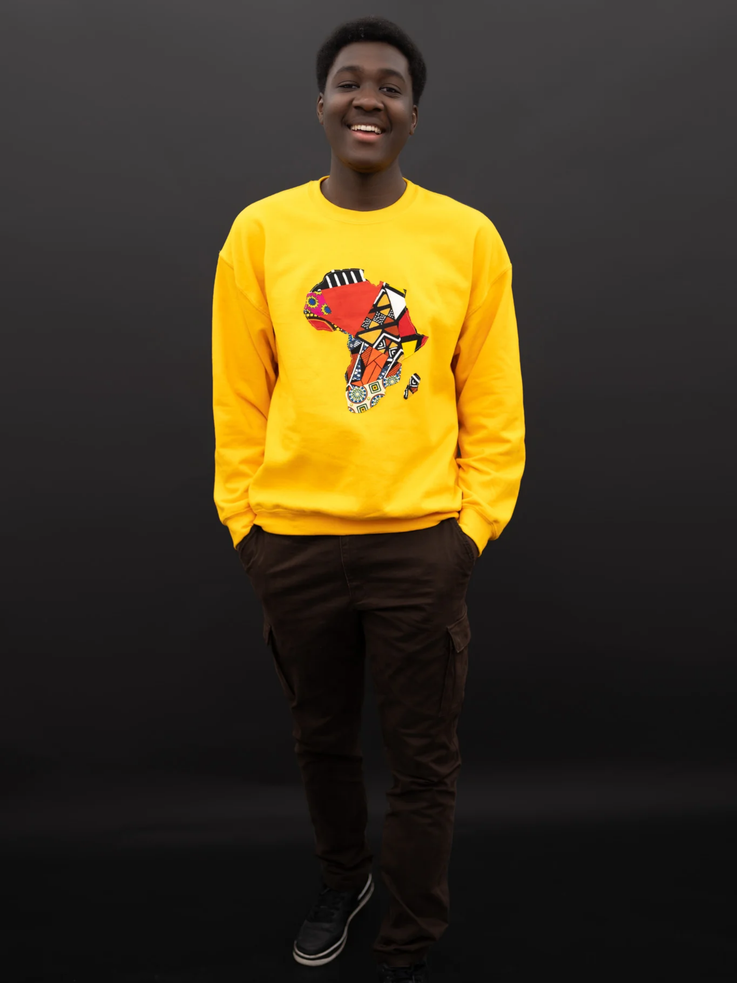 Kiki African Map Sweatshirt
