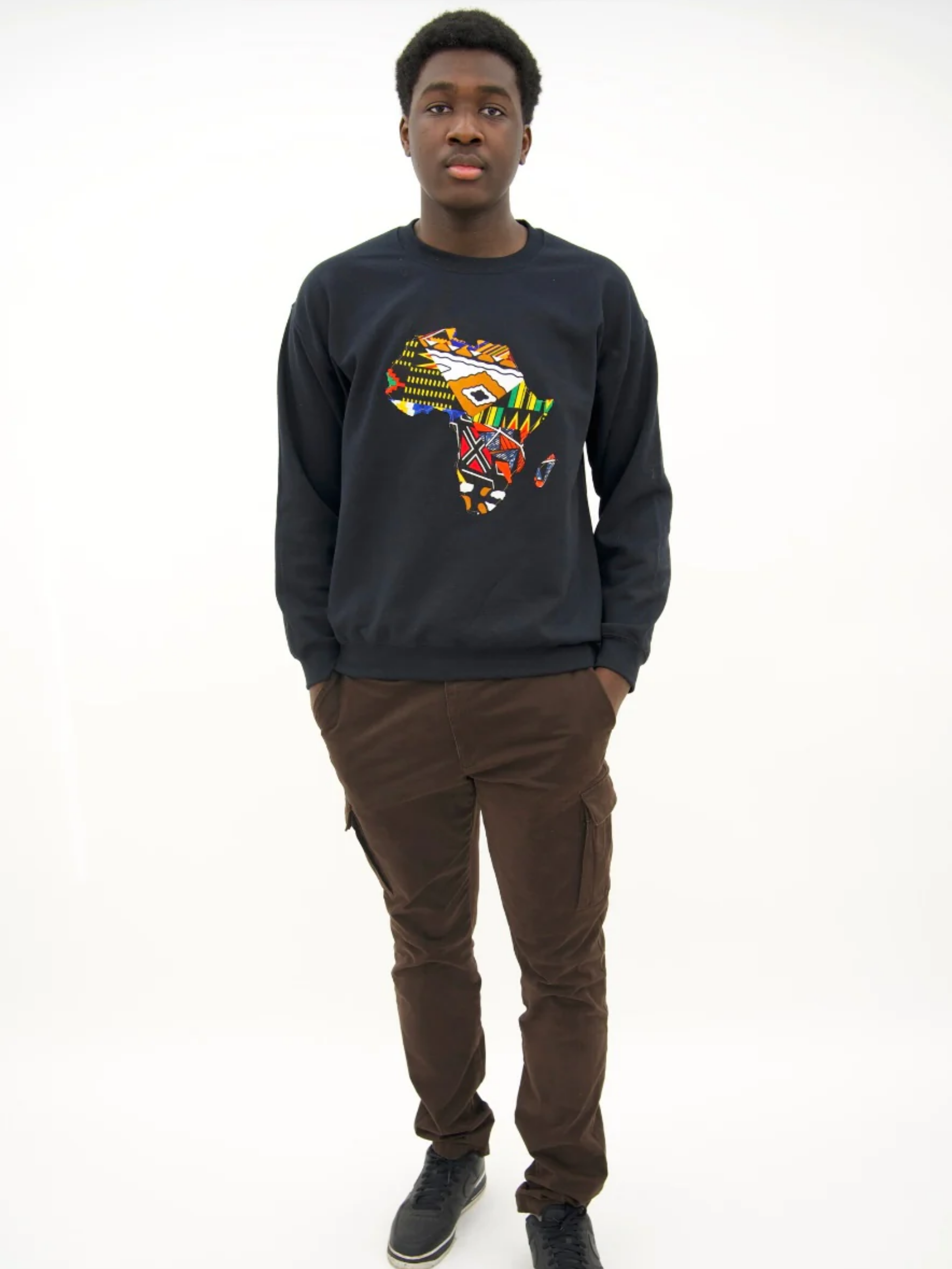 Agonke African Map Sweatshirt