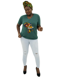 Sunah African Map T-Shirt