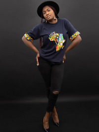 Nana African Map T-Shirt