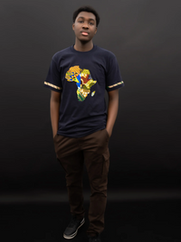 Wiwi African Map T-Shirt