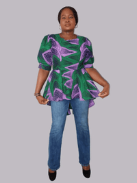 Mogatta Peplum Top