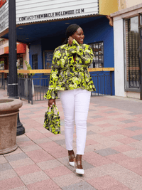 Ziffa Peplum Top