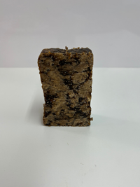 African Raw Black Soap, African Exfoliant Sponge Sample Kit