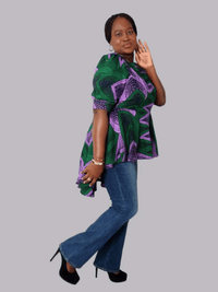 Mogatta Peplum Top