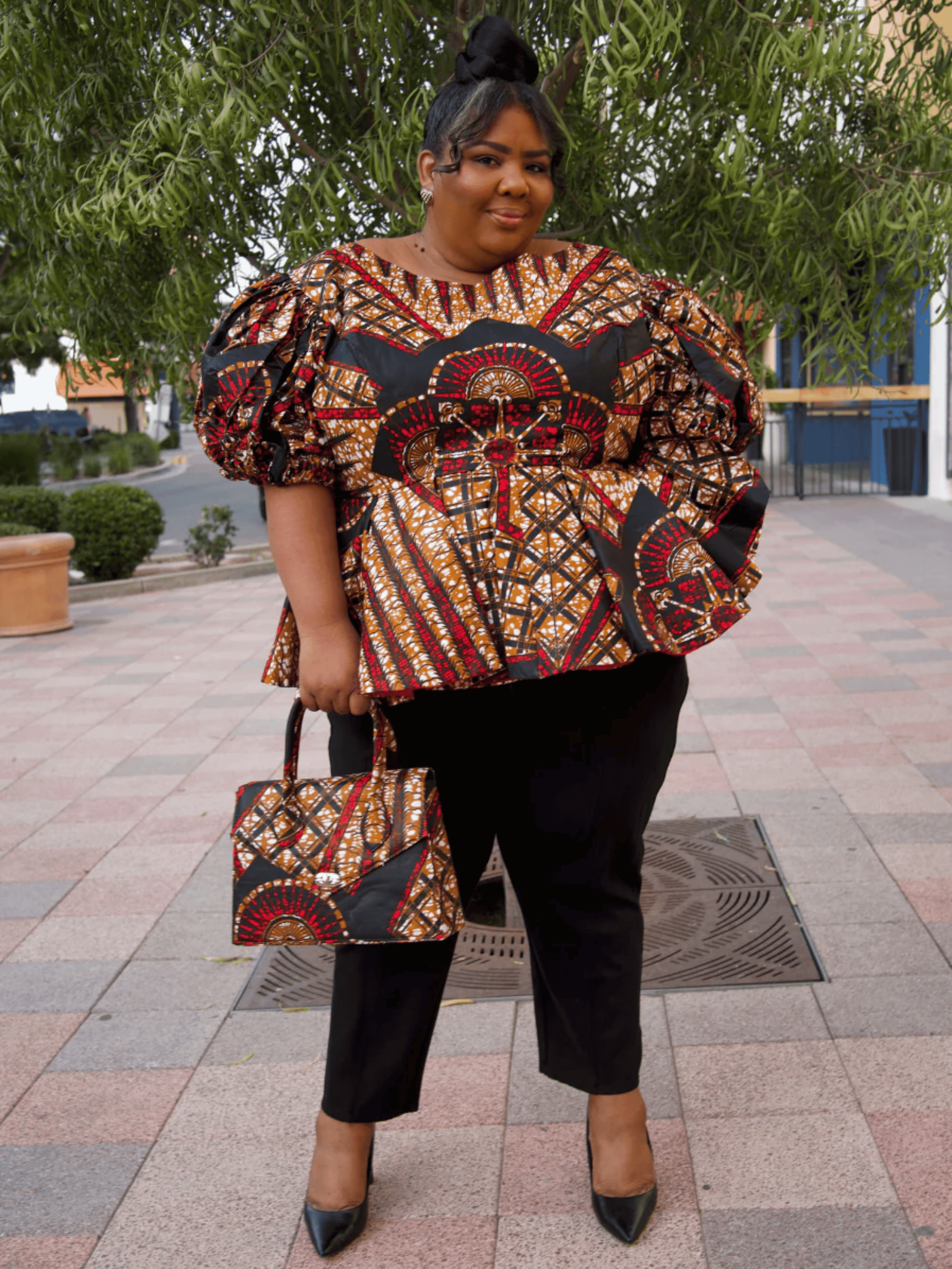Khadee Peplum Top