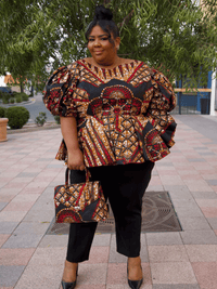 Khadee Peplum Top