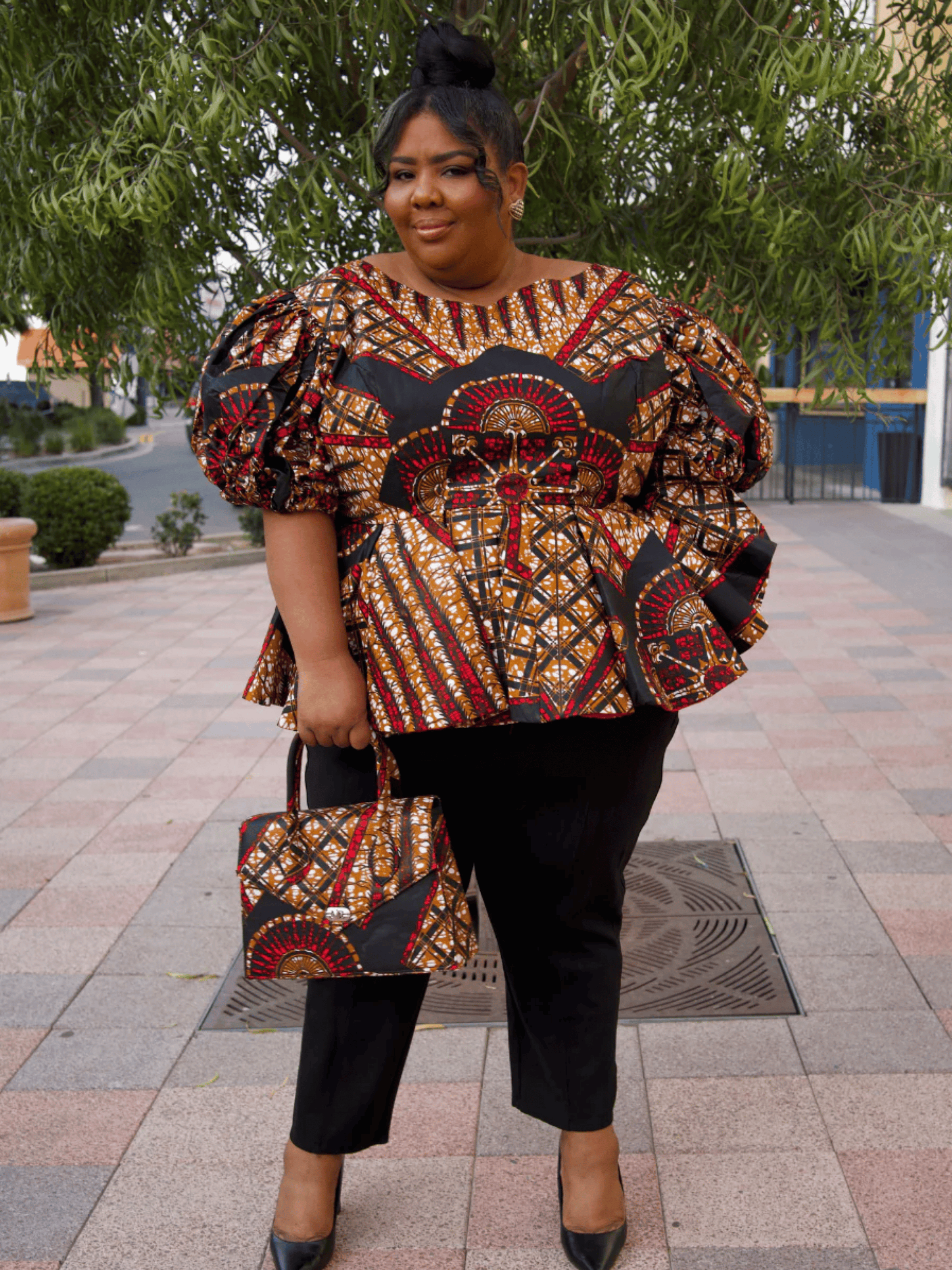Khadee Peplum Top
