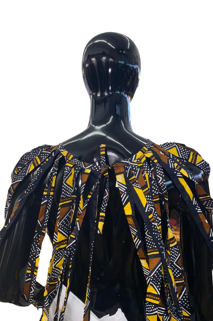 Ankara Neck Piece & Head Wrap Set