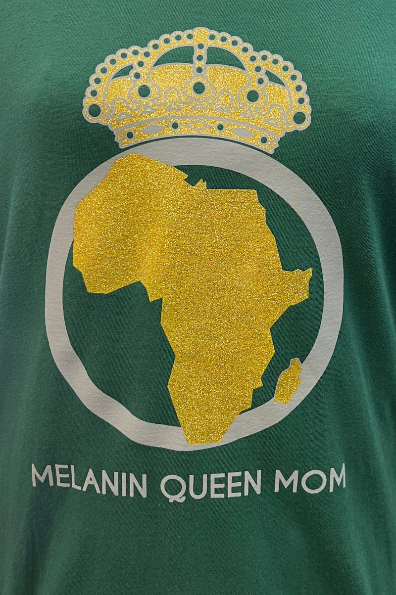 Melanin Queen Mom T-Shirt