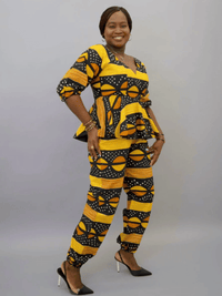 Rukaya Peplum Top