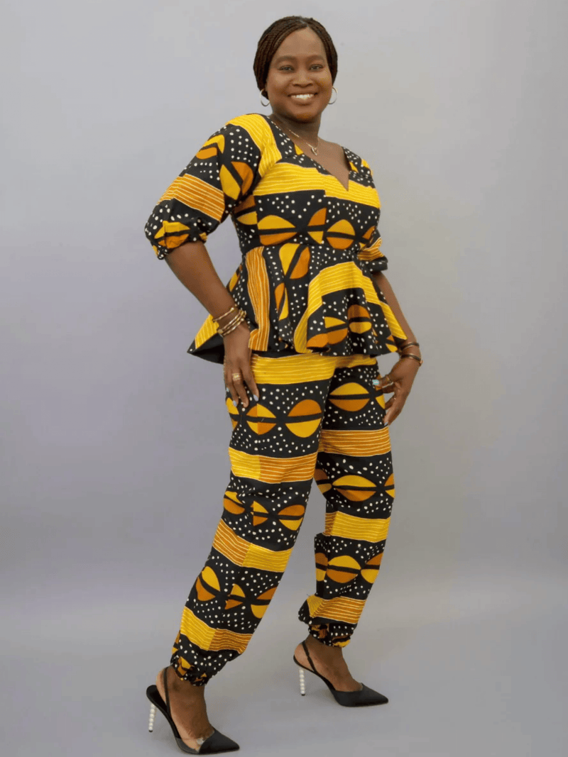 Rukaya Peplum Top