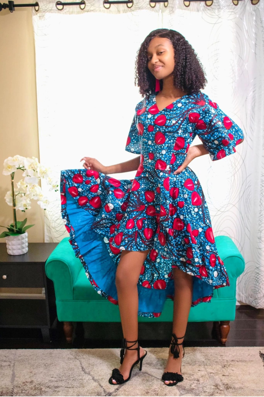 Yerima Girl Hi-Lo Dress