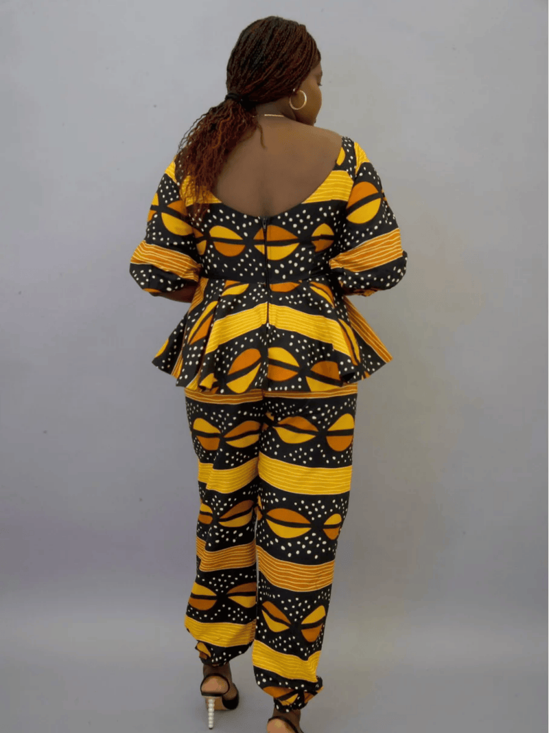 Rukaya Peplum Top
