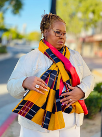 Manor Kente Scarf (Unisex)