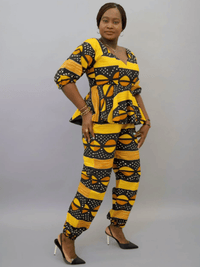 Rukaya Peplum Top