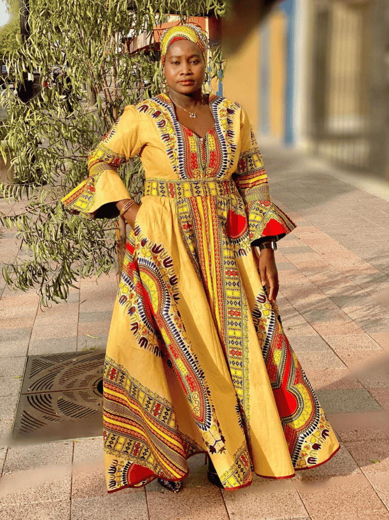Dashie Gold Duster (Flare Sleeves)