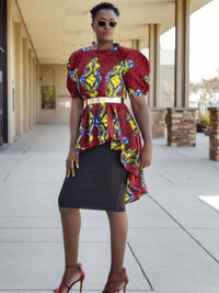 Yaade Peplum Top
