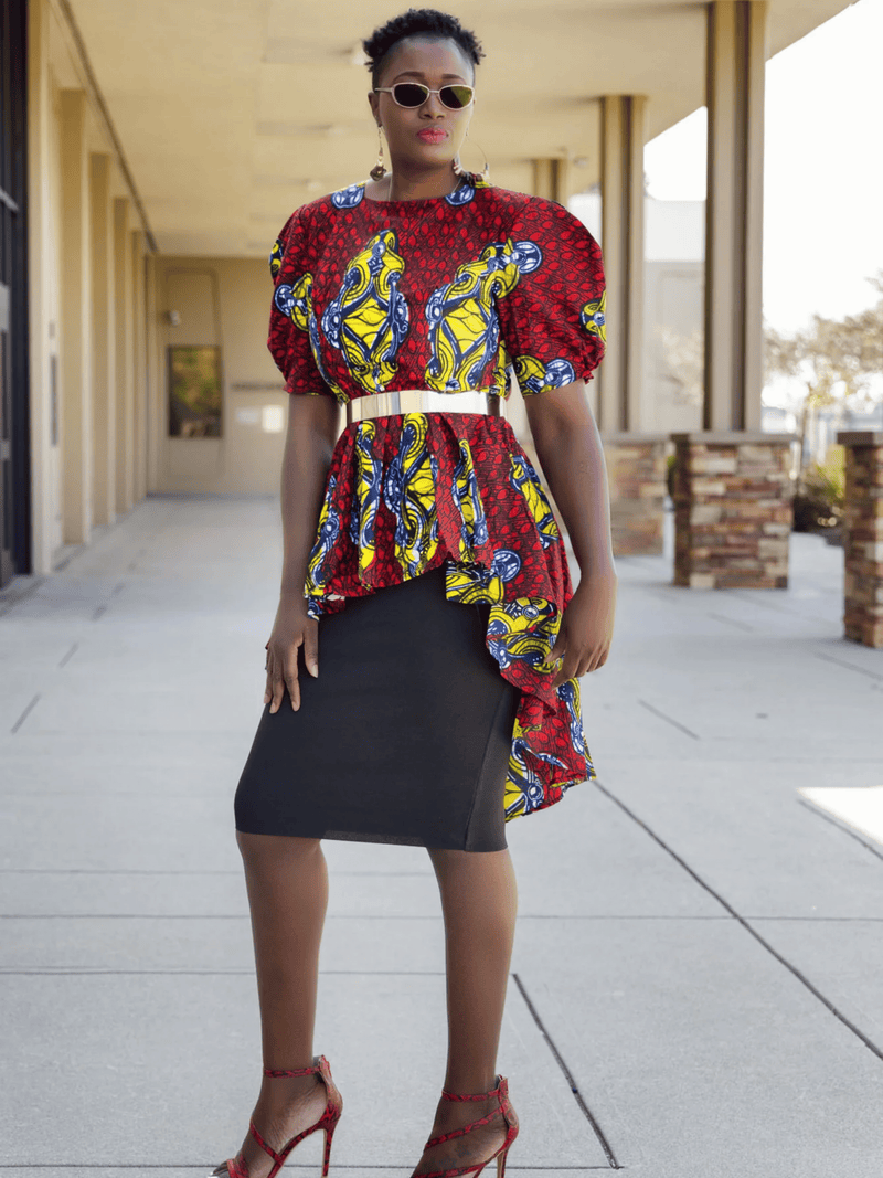 Yaade Peplum Top