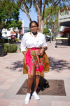 Pink Dashiki Crop Top