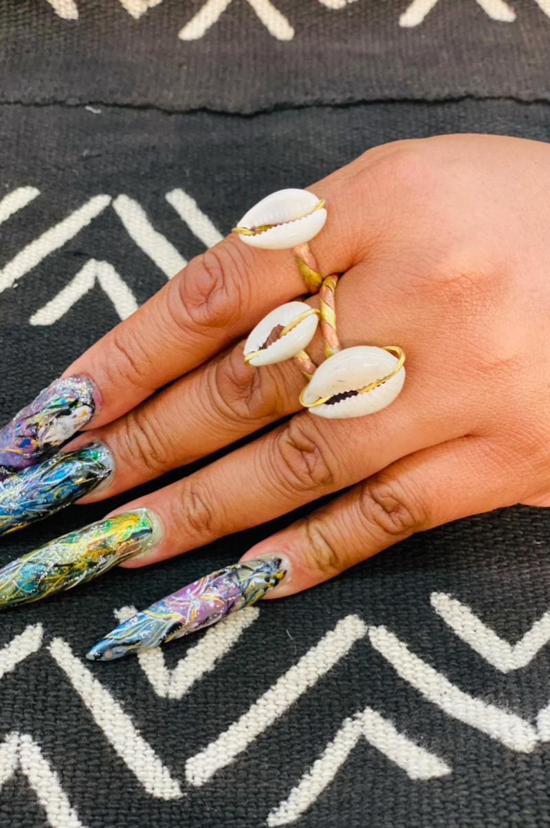 Cowrie Ring