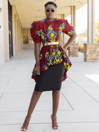 Yaade Peplum Top
