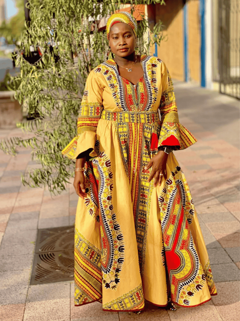 Dashie Gold Duster (Flare Sleeves)