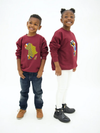 Rella African Map Sweatshirt