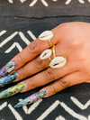 Cowrie Ring