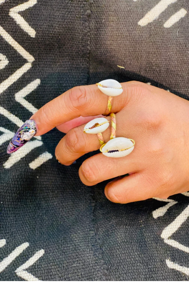 Cowrie Ring