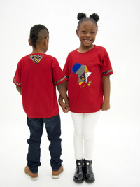 Manu African Map T-Shirt