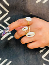 Cowrie Ring