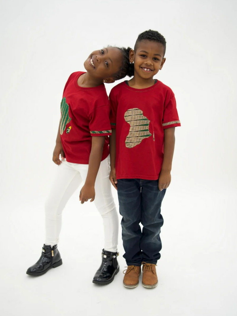 Wiasa African Map T-Shirt